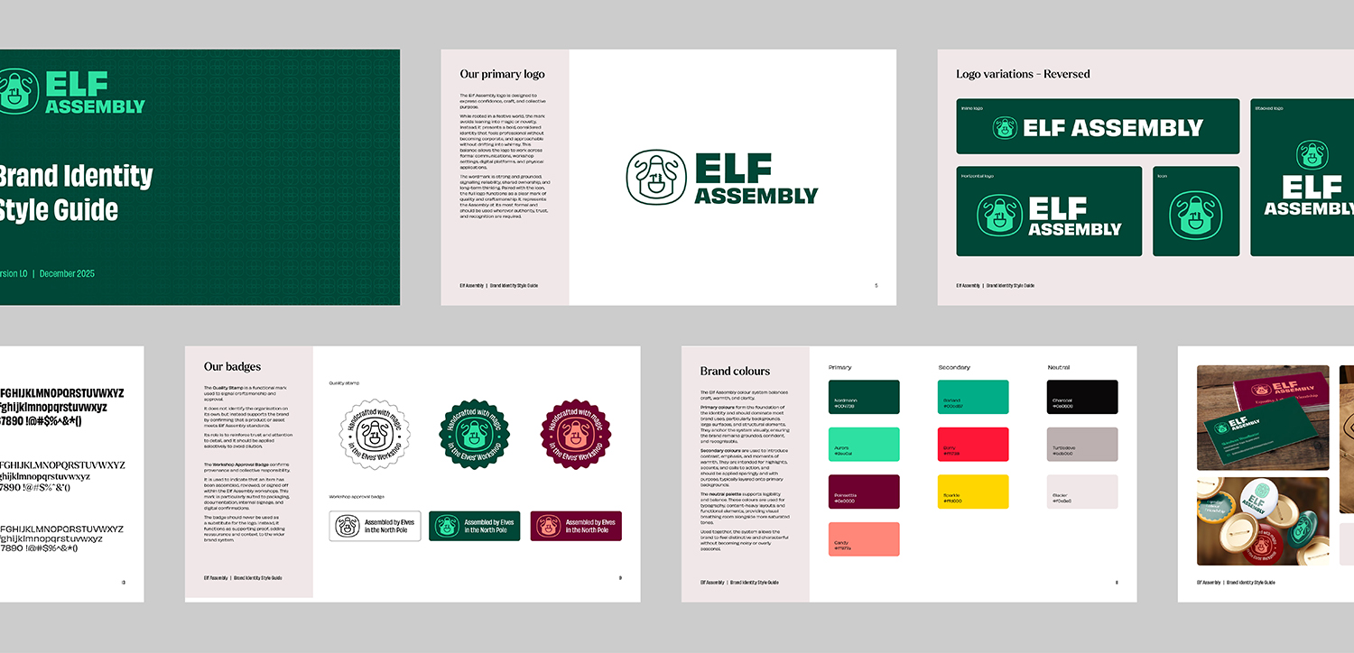 Elf Assembly brand guidelines