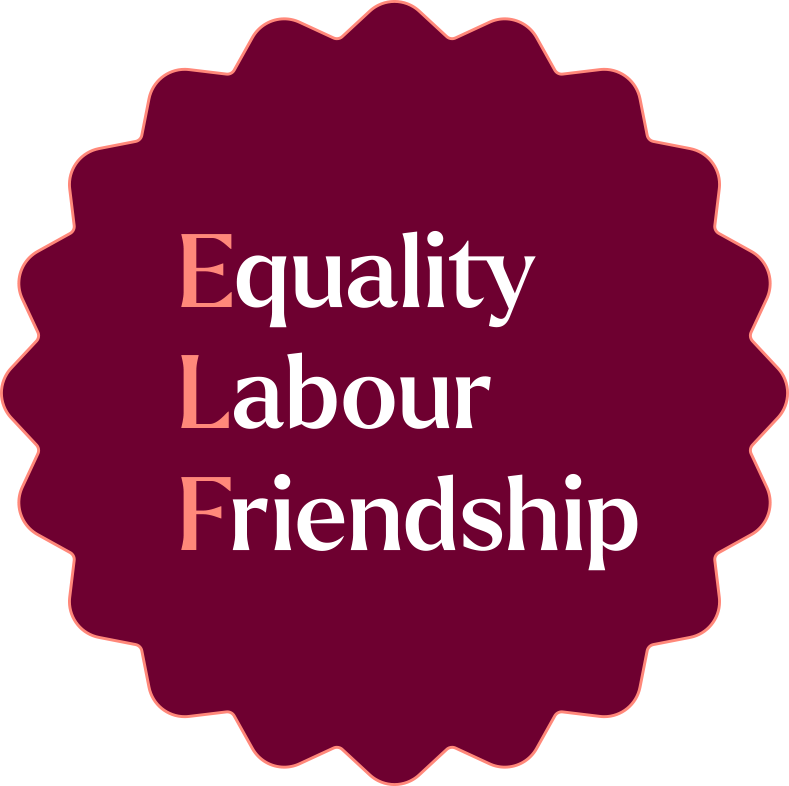 ELF core values badge