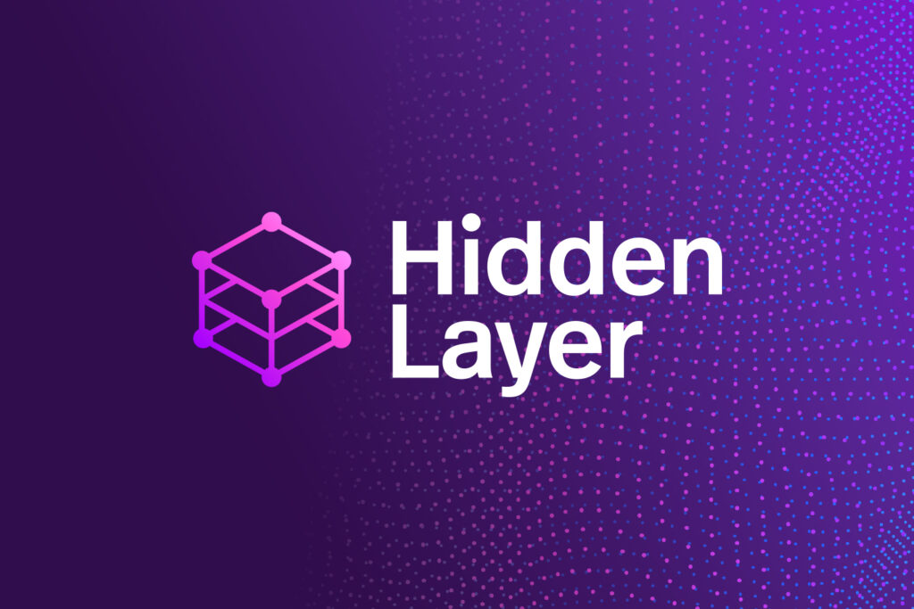 Hidden Layer logo on dark purple background