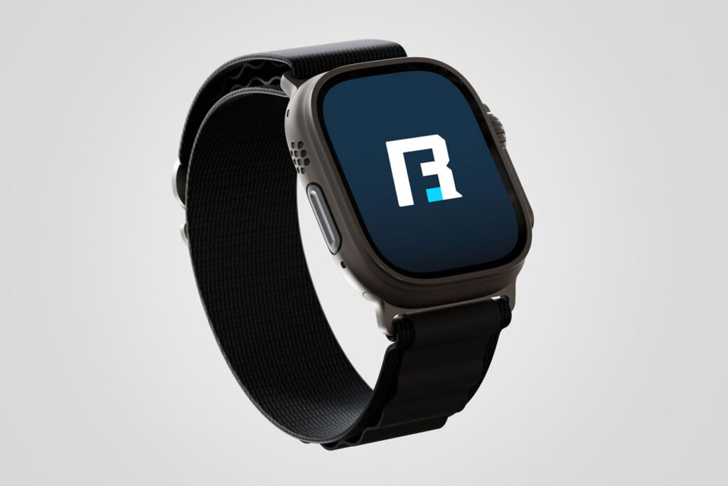 RallyFit app icon on a smartwatch